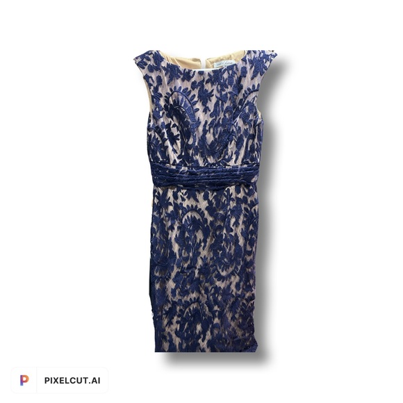 Blue floral dress - Picture 1 of 4